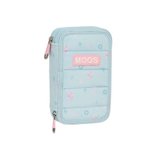 Moos - Estuche Escolar Niño, Estuche Con Colores, Con 28 Útiles