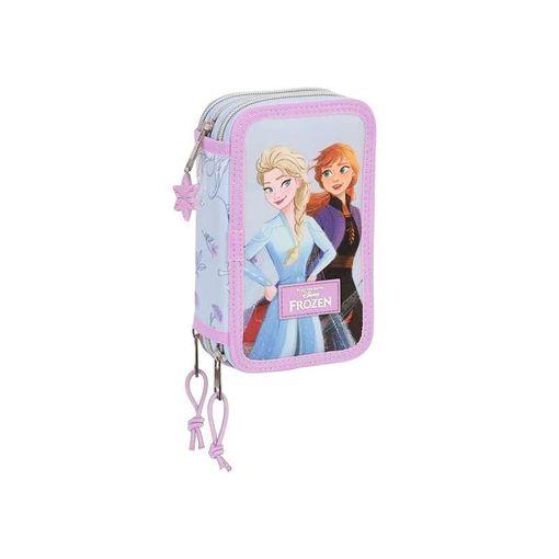 Safta Frozen - Estuche Escolar Con 36 Útiles Incluidos, Estuche