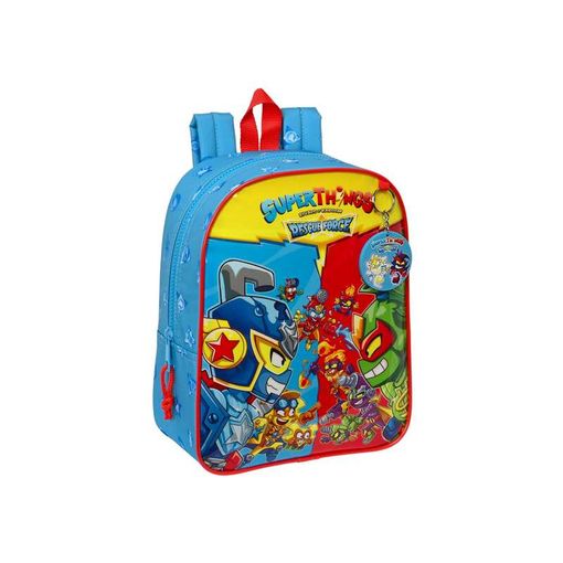 Safta Superzings - Mochila Infantil, Mochila Niño, Escolar, Adaptable A Carro, Ideal Para Guardería, Y Versátil, Calidad Y Resistencia, 22x10x27 Cm, Color con Ofertas en Carrefour | Ofertas Carrefour Online