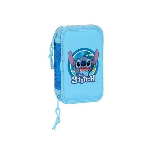 Estuche doble lilo y stitch leaves 22cm 