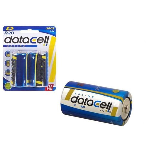 Blister 2 Pilas alcalina Duracell Plus LR20 D 1,5V - Ferretería Málaga