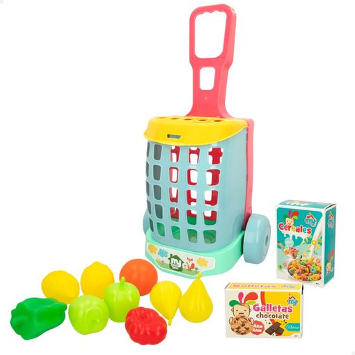 Carrito Compra Juguete C/alimentos 11 Pzas My Sweet Home con