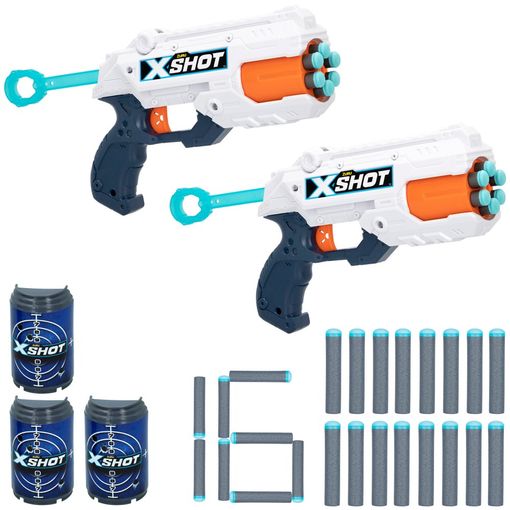 Pistola Dardos Goma Espuma Reflex X-shot Excel Juguetes Niños 8 Años con  Ofertas en Carrefour