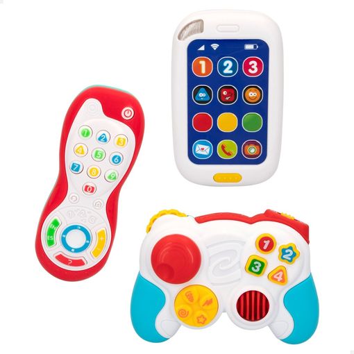 Play Set Mandos Y Teléfono Bebé Juguete C/luz Y Sonido con Ofertas