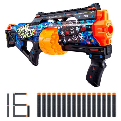 Pistola Dardos Goma Espuma Reflex X-shot Excel Juguetes Niños 8 Años con  Ofertas en Carrefour