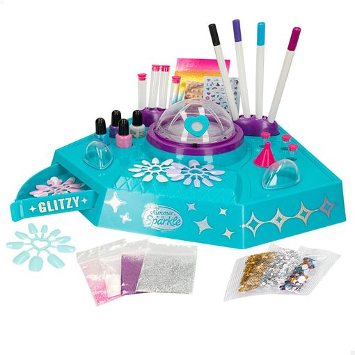 Shimmer 'n Sparkle Kit Para Hacer Pulseras Elásticas con Ofertas