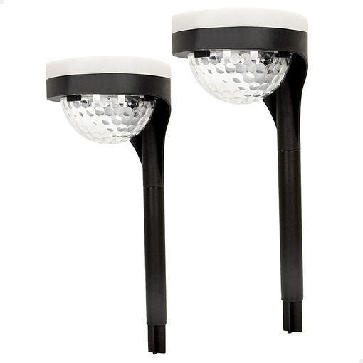 Set De 2 Balizas Exteriores De Focos Solares Led Aktive, Luz Continua Entre  6 Y 8 Horas, 11 Leds con Ofertas en Carrefour