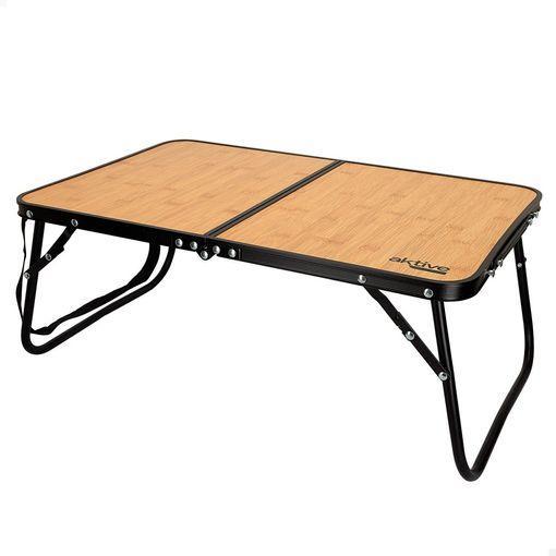 Mesa Plegable Aktive, Efecto Madera, Con Asa De Transporte, 60x40x25cm,de  Aluminio con Ofertas en Carrefour | Ofertas Carrefour Online