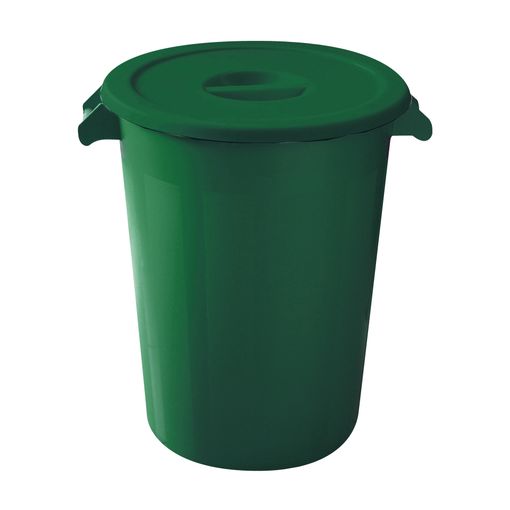 Cubo Basura De Plástico Con Tapadera Cubo Almacenaje Y Reciclar 100 Litros  (amarillo)jardin202 con Ofertas en Carrefour