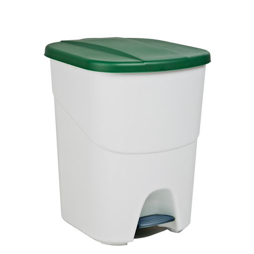 Cubo de basura para reciclaje, pedal, separador de residuos 3x20L