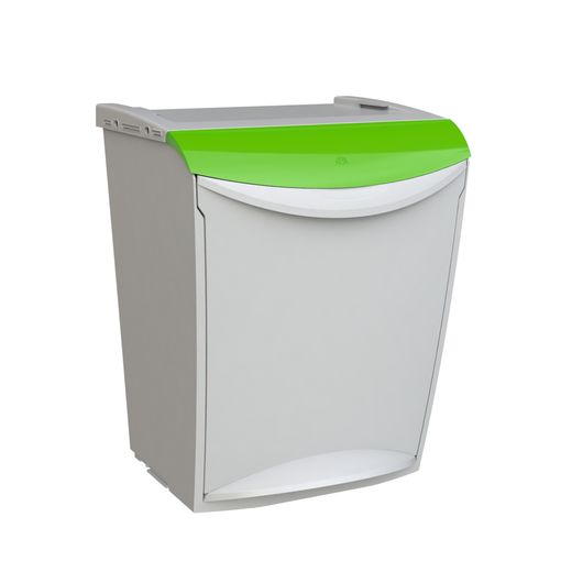 Cubo de basura o reciclaje 70L, VERTICAL, 2 Compartimentos