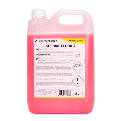Special Floor 4: Detergente Fregasuelos Desengrasante Alcalino Para  Máquinas Fregadoras 5 Lt con Ofertas en Carrefour