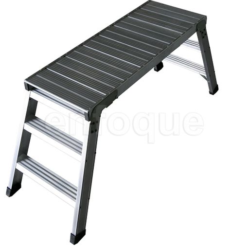 Escalerillas plegables de aluminio, tipo III, 150 kg, Escaleras