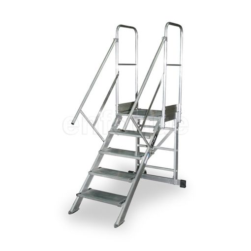 Escalera Profesional de 6 Peldaños en Aluminio