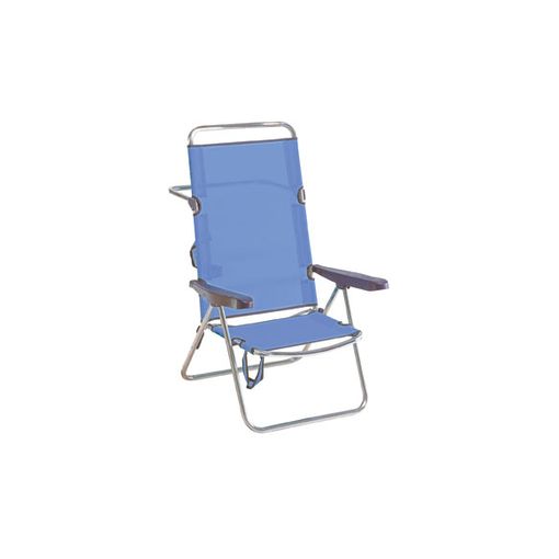 Silla Playa Aluminio Con Bolsillo Isotermico Y Correas Tipo Mochila -  Neoferr con Ofertas en Carrefour