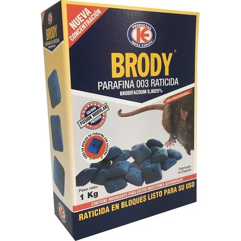 Ratibrom 3 Veneno Para Ratas En Óvulos De Parafina - 1 Kg + 200 Gr (gratis)  con Ofertas en Carrefour