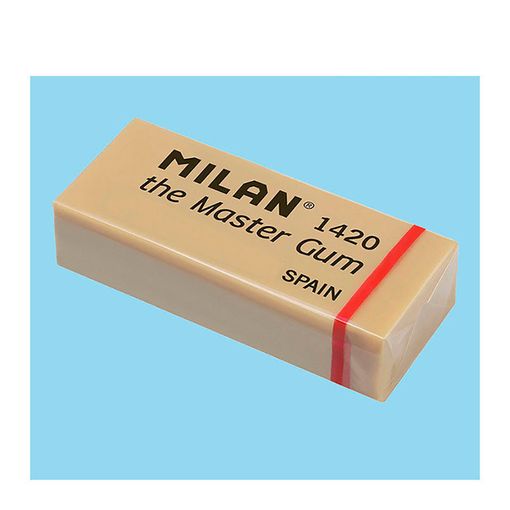 Blíster 3 gomas Milan nata 624 - Material escolar. oficina y