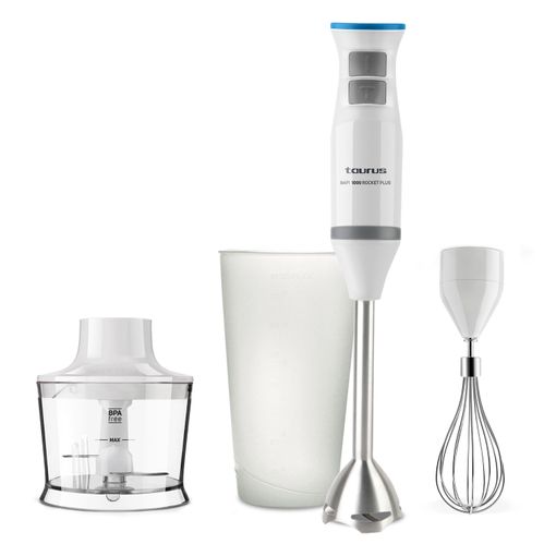 Batidora De Mano Con Vaso - Inox - 1000w con Ofertas en Carrefour