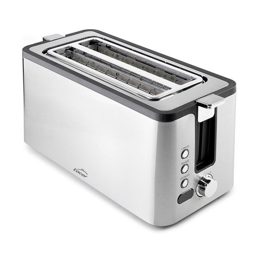 TOSTADORA 1000W. RANURA LARGA INOX 33623