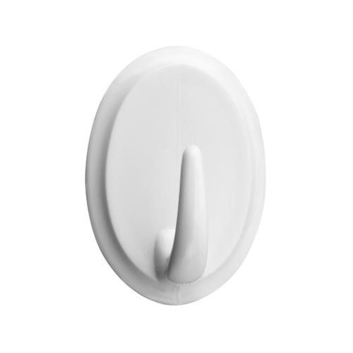 COLGADOR ADHESIVO 36X53MM BLANCO