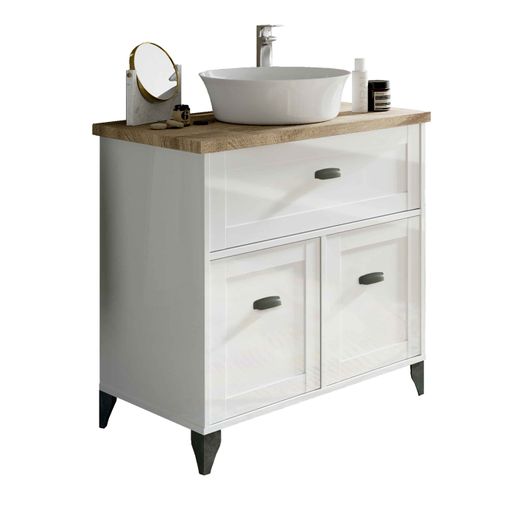 Mueble de Baño con Patas y Lavabo Pedestal Sinna 