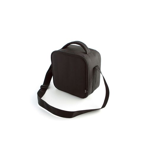 Porta Tupper Quid Negro 22x13x22 Cm Con Dos Tupper con Ofertas en