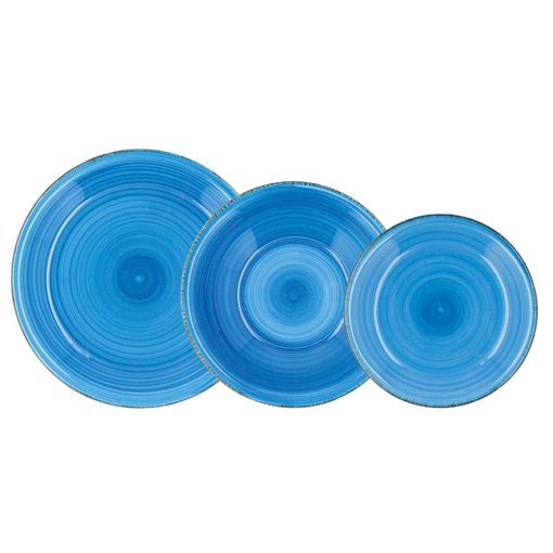 Vajilla 18 Piezas Hojas Porcelana 1 Cm con Ofertas en Carrefour