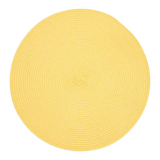 Mantel Individual Quid Vita Amarillo Plástico (ø 38 Cm) con