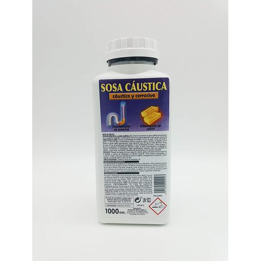 Sosa Caústica en escamas 1 kg. 