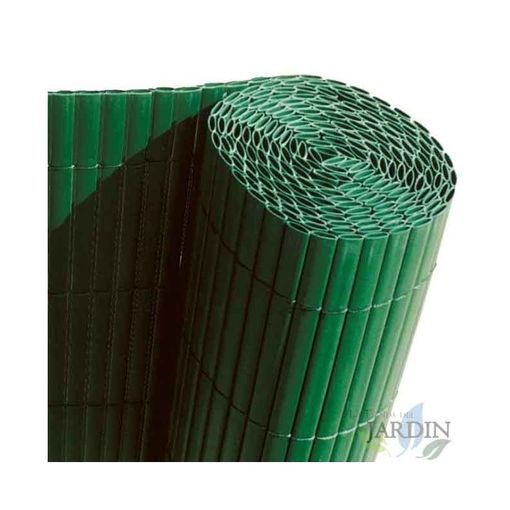 Suinga CAÑIZO de OCULTACIÓN PVC 2 x 3 m, gris antracita DOBLE CARA para  jardines y terrazas. : : Jardín