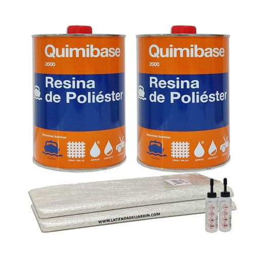 Kit Reparación de Poliester 5kg para reparaciones