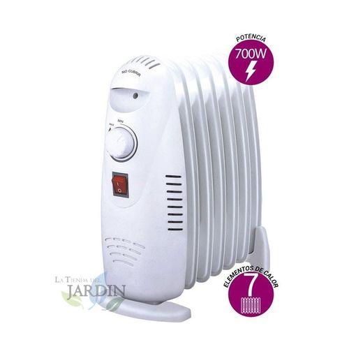 RADIADOR ACEITE POTENCIA 1500W 7 ELEMENTOS