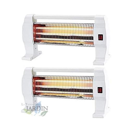 ESTUFA CUARZO MT-01508 SUELO 3 BARRAS 400-800-1200W VERT.