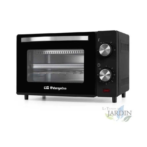 Horno Tostador 10 Litros Negro Orbegozo. Regulador De Temperatura De 100º A  230ºc. Potencia: 650 W. con Ofertas en Carrefour