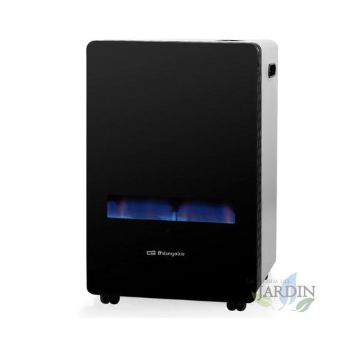 Estufa De Gas Llama Azul Hbf100 Orbegozo. Frontal De Cristal Templado.  Potencia Máxima 3.800 W. Apta Para Gas Butano Y Propano con Ofertas en  Carrefour