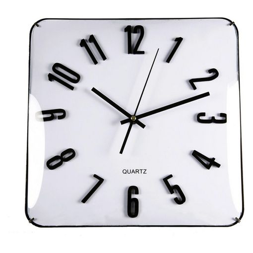 Reloj De Pared 25 Cm Color Blanco.. con Ofertas en Carrefour