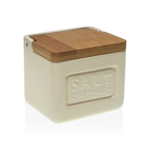 Salero De Cocina Con Tapa Bambú Square - Sage Mate con Ofertas en Carrefour