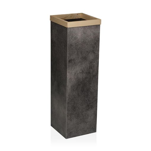 Paragüero Cuadrado De Madera Versa Home Rennes 15x15x48 Cm - Gris con  Ofertas en Carrefour