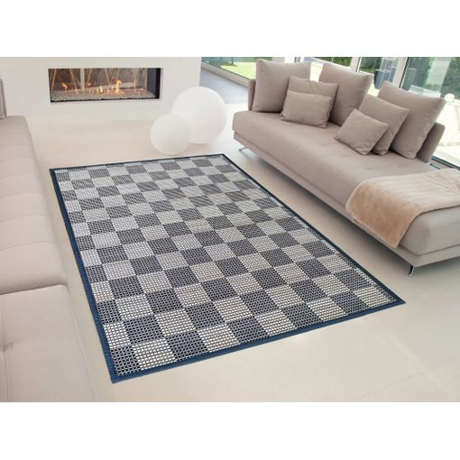 Alfombra de bambú Massimo gris claro, 200x300 cm