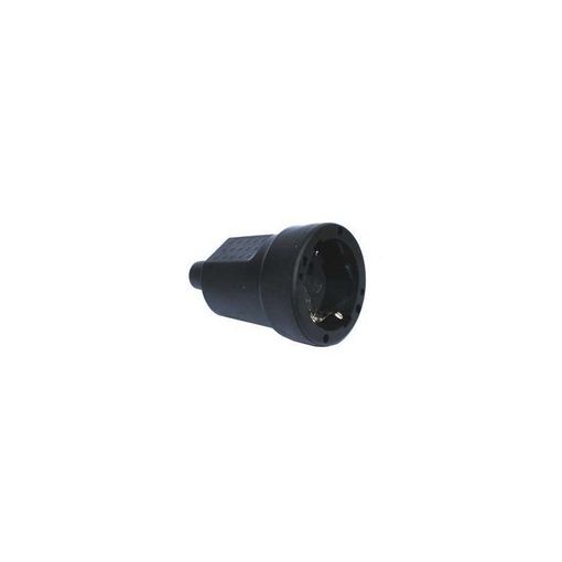 ENCHUFE HEMBRA 2P+T 16A 250VAC NEGRO