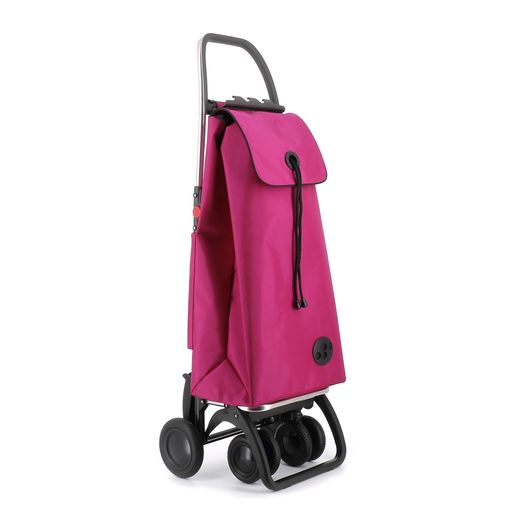 Carro Rolser I-max Mf 4 Ruedas 2 Giratorias Plegable - Fucsia con