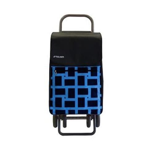 Carro Compra 4 Ruedas 4.2 Rolser Box Geometrik Azul