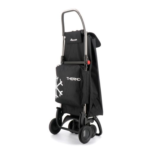 Carro de compra Rolser I-MAX MF 4 Ruedas Negro Tweed