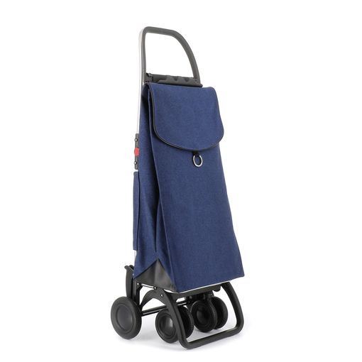 CARRO COMPRA 4 RUEDAS+BOLSA PLEGABLE 55L. GARMOL