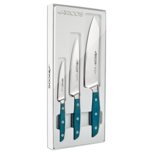 Cuchillo Tomatero Arcos Brooklyn Azul Hoja 130mm - Utensilios de cocina -  Los mejores precios