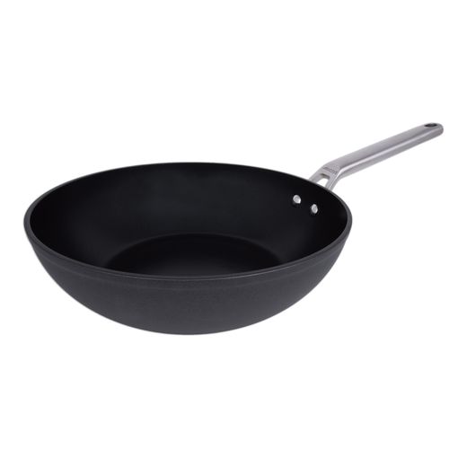 Arcos Serie Samoa, Wok Antiadherente 28x28 cm, Aluminio Forjado, Apta  cualquier cocina, Mango Acero Inoxidable Efecto Frio, Sistema ahorro  energético, Apta lavavajillas, Color Negro (717500) : : Hogar y  cocina