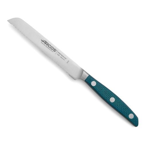 Cuchillo Tomatero Arcos Brooklyn Azul Hoja 130mm - Utensilios de cocina -  Los mejores precios