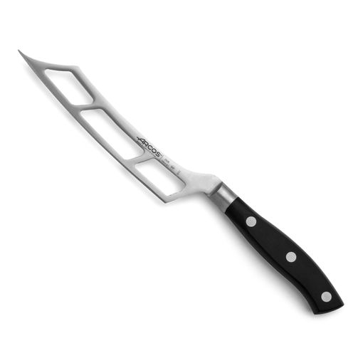 Cuchillo Queso Acero Inoxidable Arcos Riviera 145 Mm Color Negro con  Ofertas en Carrefour