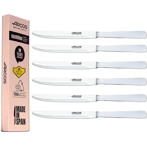 Arcos Cuchillos De Mesa 6 Pcs. Steak Set