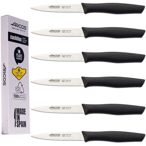 Arcos Juego Cuchillos Cocina cuchillos, Cuchillo profesional, 6 piezas